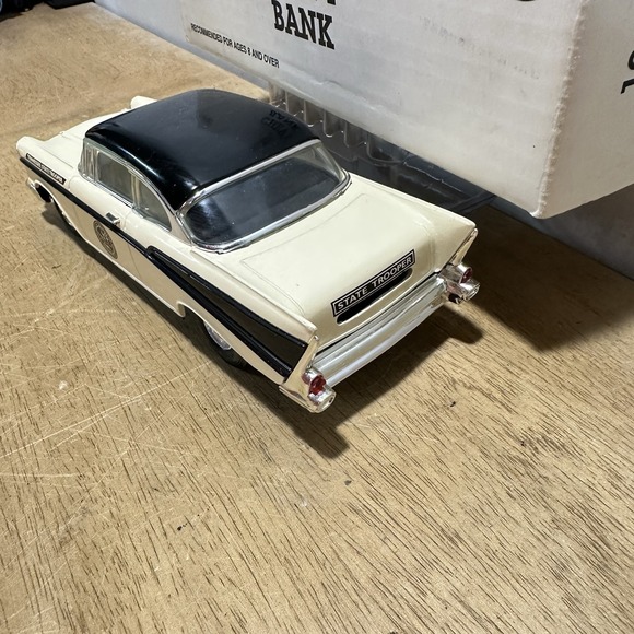 ERTL 1957 Chevy Bank Tennessee Highway Patrol Die Cast Metal #F212 Bel Air Troop - Picture 3 of 10